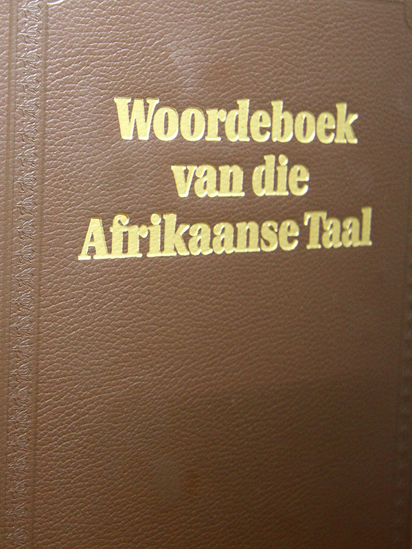 Woordeboek van die Afrikaanse Taal (WAT)
